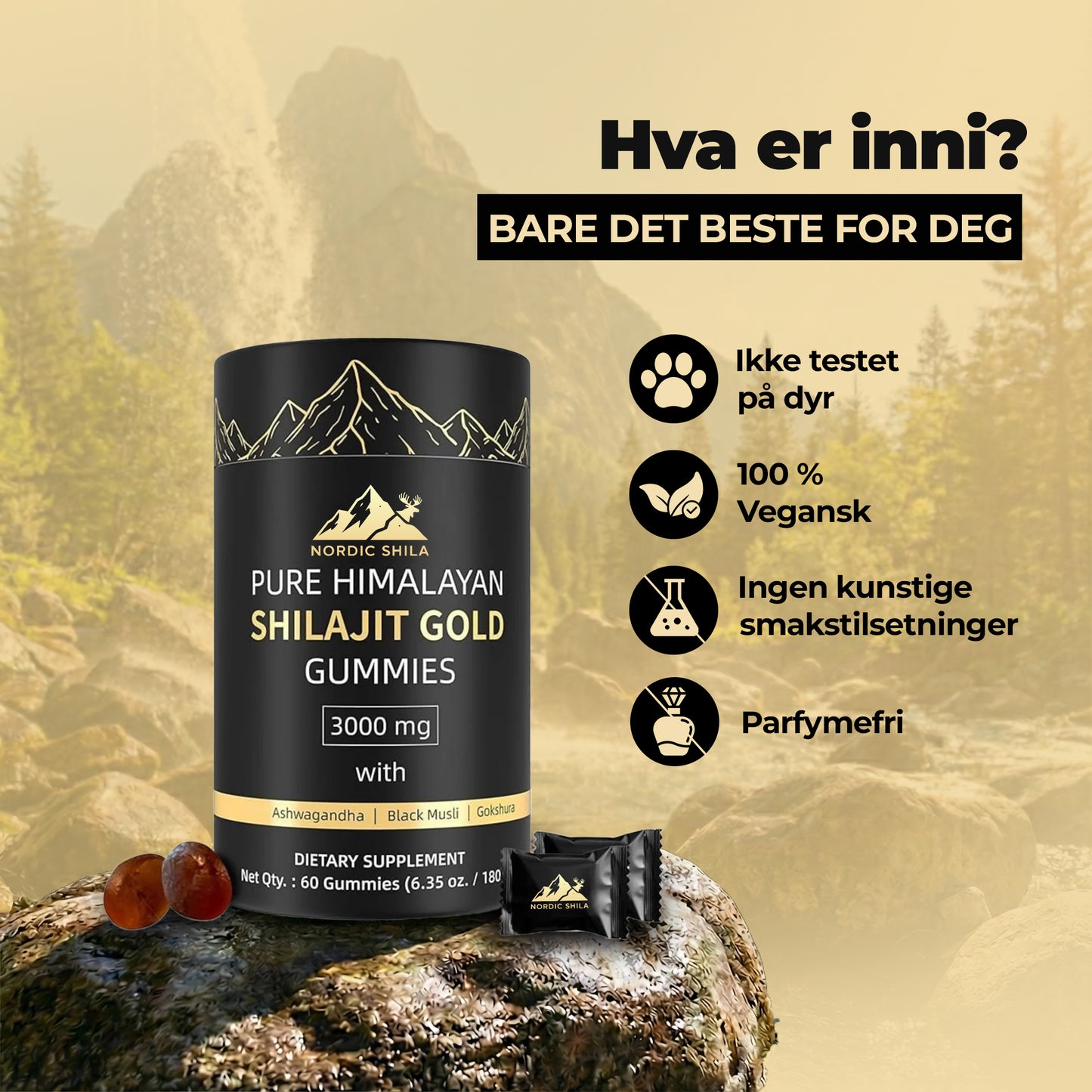 Shilajit Gummies: Pure Shilajit Himalayan