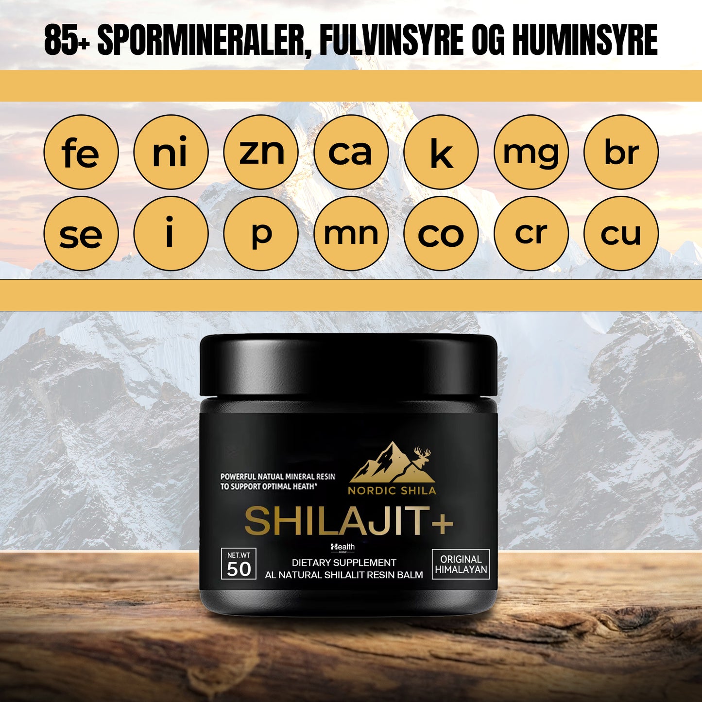 Pure Himalayan Shilajit Resin - 50G