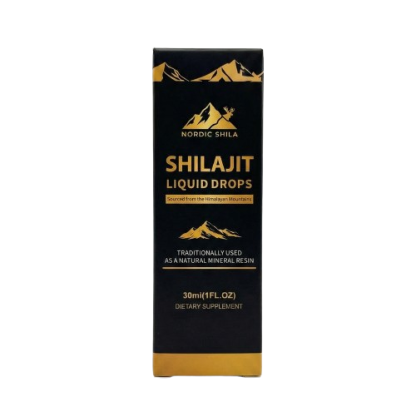 Shilajit flytende dråper