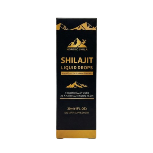 Shilajit flytende dråper